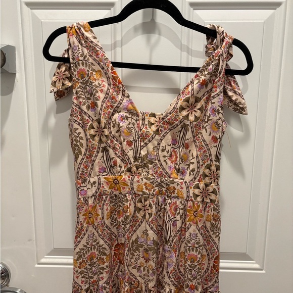 Derek Lam 10 Crosby
Timothea Printed Shoulder-Tie Midi Dress - Picture 5 of 6
